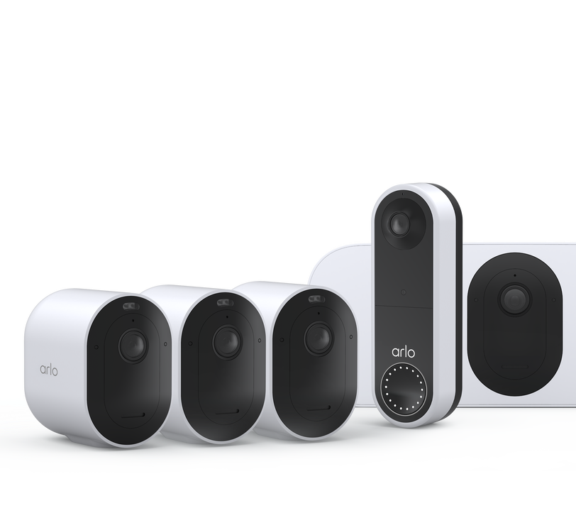 The Wireless Doorbell Mid to Large Bundle, in white, facing front